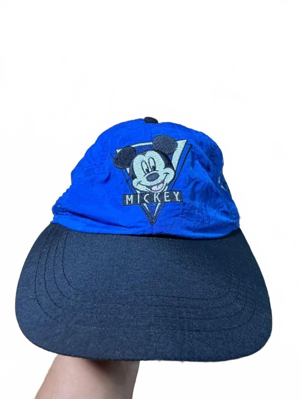 90s Mickey Unlimited Blue and Black Kids' Baseball Cap